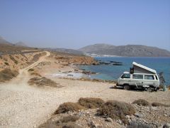 Unser Strand :) - Kreta 2006