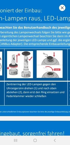 Philips H4 Led für eckige Scheinwerfer - Berichte / Anleitungen /  Linksammlung 